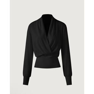 OGL Surplice Tuckable Top NWT SIZE XS